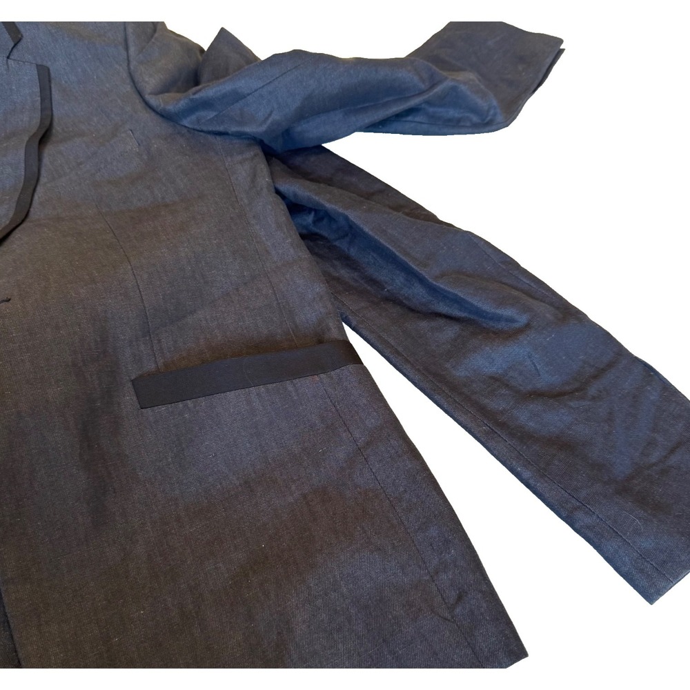 English Laundry Christopher Wicks Men's Cotton/Viscose Blazer Jacket Grey Size M - Picture 5 of 8